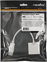 Rocstor DisplayPort to VGA Video Adapter Converter - Cable: 5.9in - 5.90in DisplayPort/VGA Video Cable - Y10A102W1