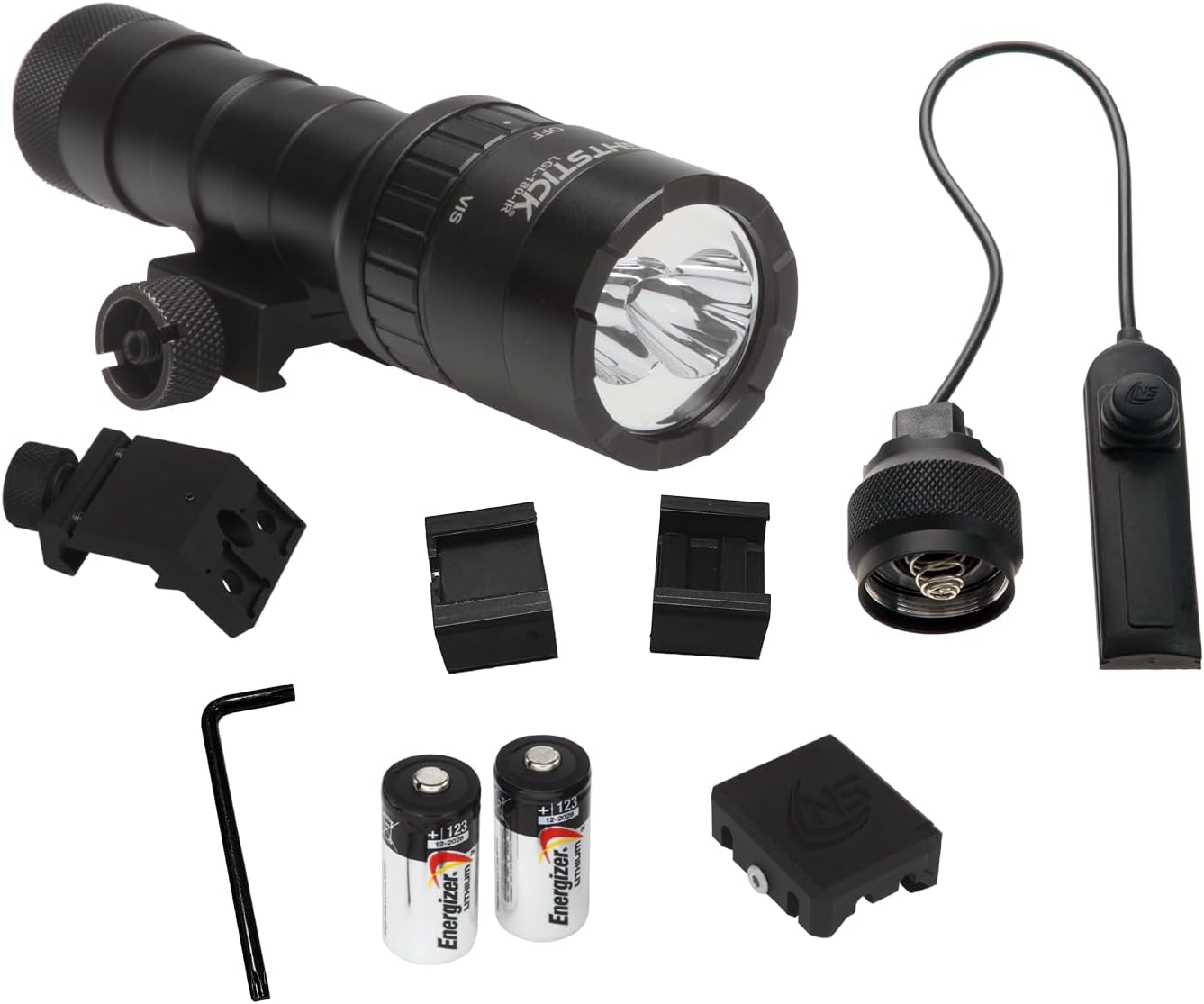 NightStick LGL-180-IR Long Gun Light 1100 Lumen Remote Pressure Switch
