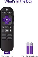 Roku Voice Remote | Replacement TV Remote Control with Voice Control, Simple Setup