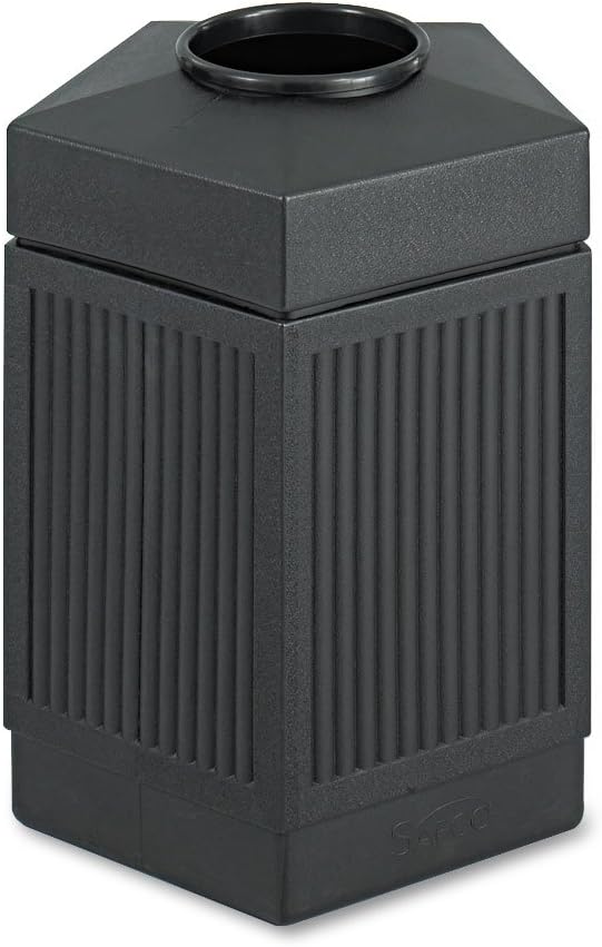 SAFCO Canmeleon Indoor/Outdoor Trash Receptacle