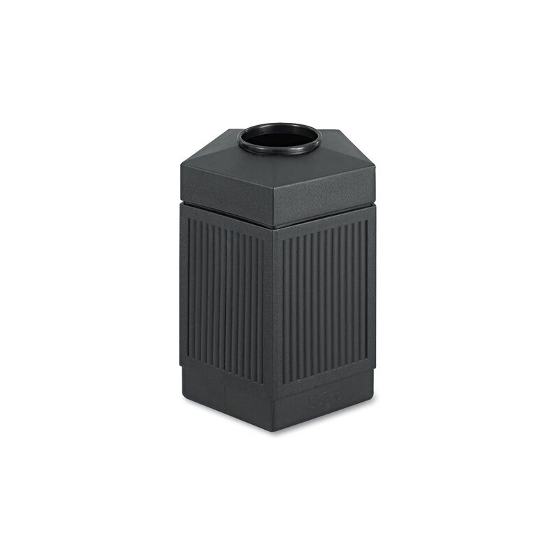SAFCO Canmeleon Indoor/Outdoor Trash Receptacle