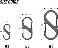Nite Ize S-Biner SlideLock Dual Locking Carabiner