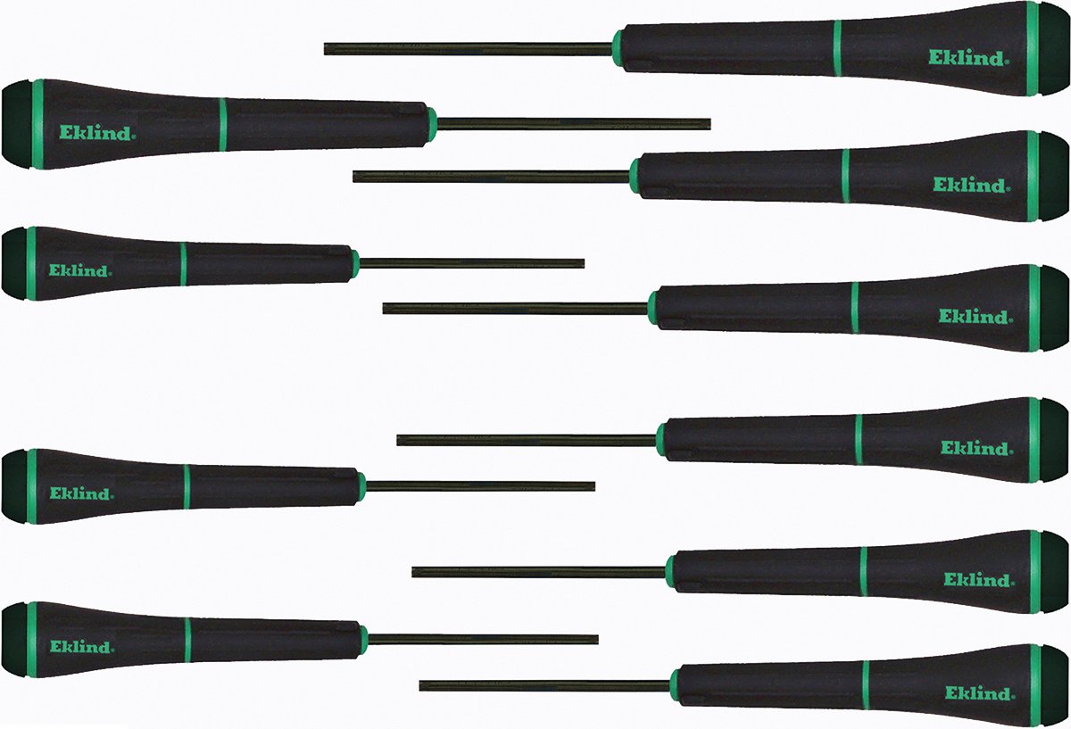 EKLIND 92200 PSD TORX star Precision Screwdriver - 10pc set T3-T20