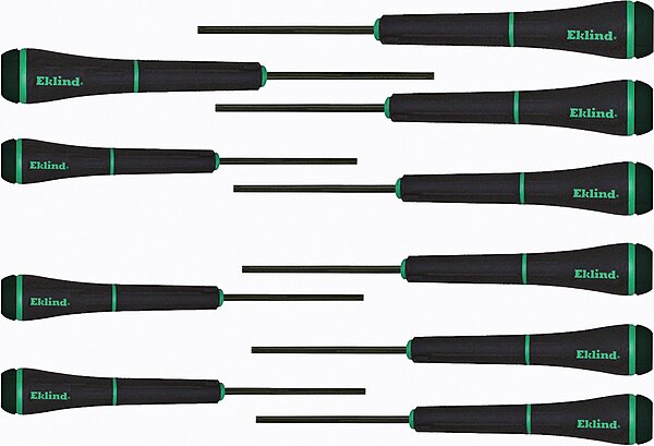 EKLIND 92200 PSD TORX star Precision Screwdriver - 10pc set T3-T20
