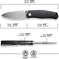 CIVIVI Sokoke Folding Pocket Knife for EDC, 3.35\" Blade