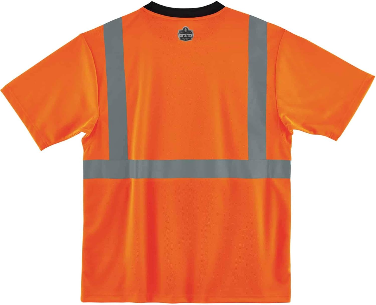 Ergodyne GloWear 8289BK Class 2 Hi-Vis Black Front T-Shirt