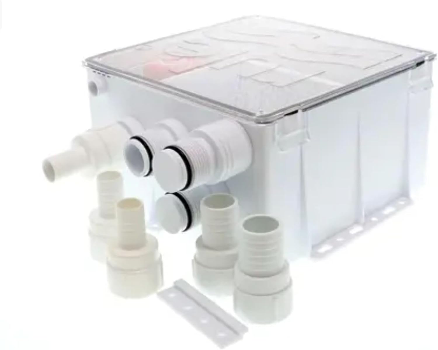 Rule Shower Drain Box w/800 GPH Pump - 12V