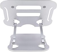 StarTech.com ADJ-Laptop-Riser Notebook Stand, 4.7" x 8.9" x 10.6", Silver