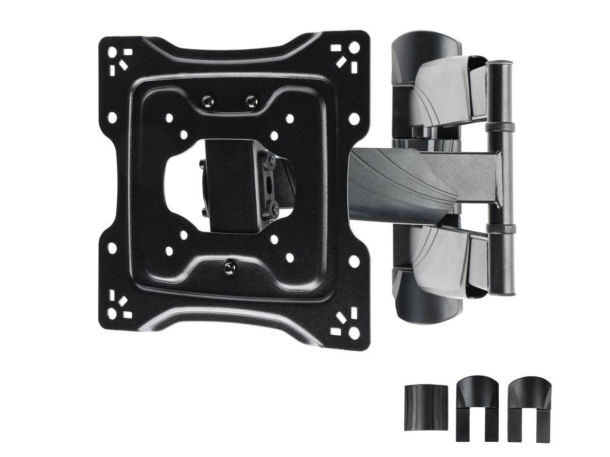 Monoprice Platinum Full Motion TV Wall Mount Bracket for 23" to 42" TVs up to 77lbs, Max VESA 200x200