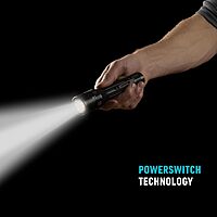 Nite Ize INOVA T8R PowerSwitch Rechargeable Dual Color Flashlight - Tactical LED Flashlight for First Responders & Law Enforcement - PowerSwitch Flashlight with Dual Power Sources