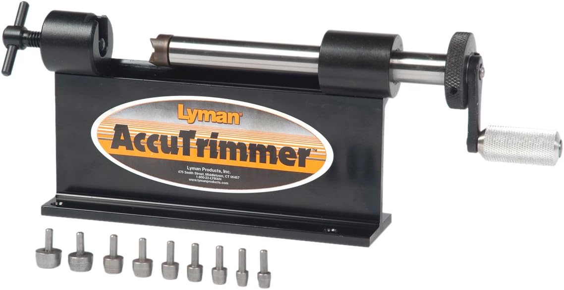 Lyman 7862210 Accutrimmer with 9 Pilot Multi Pack