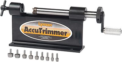 Lyman 7862210 Accutrimmer with 9 Pilot Multi Pack