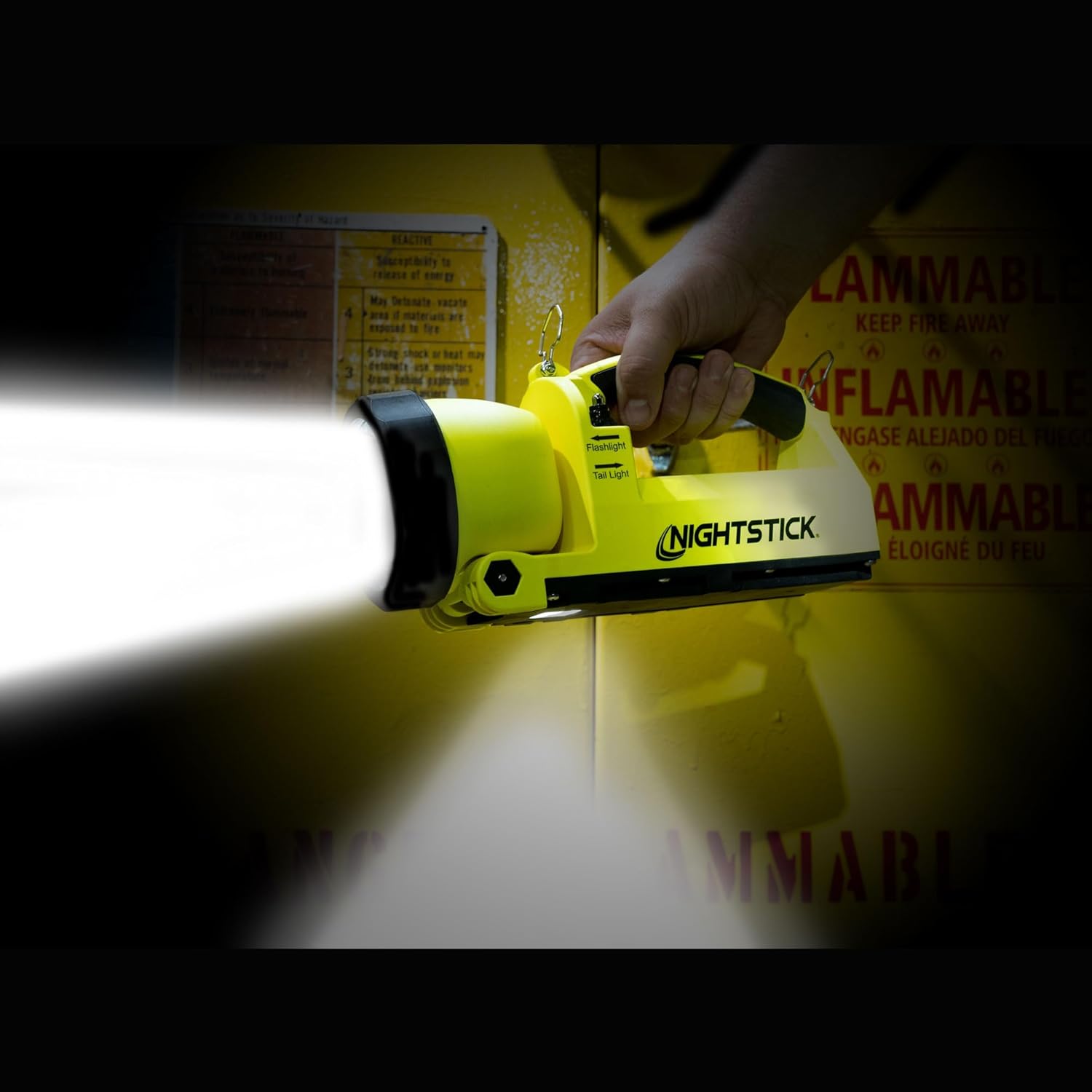 NIGHTSTICK XPR-5586GX Intrinsically-Safe Xtreme Lumens Rechargeable Dual-Light Lantern - Green