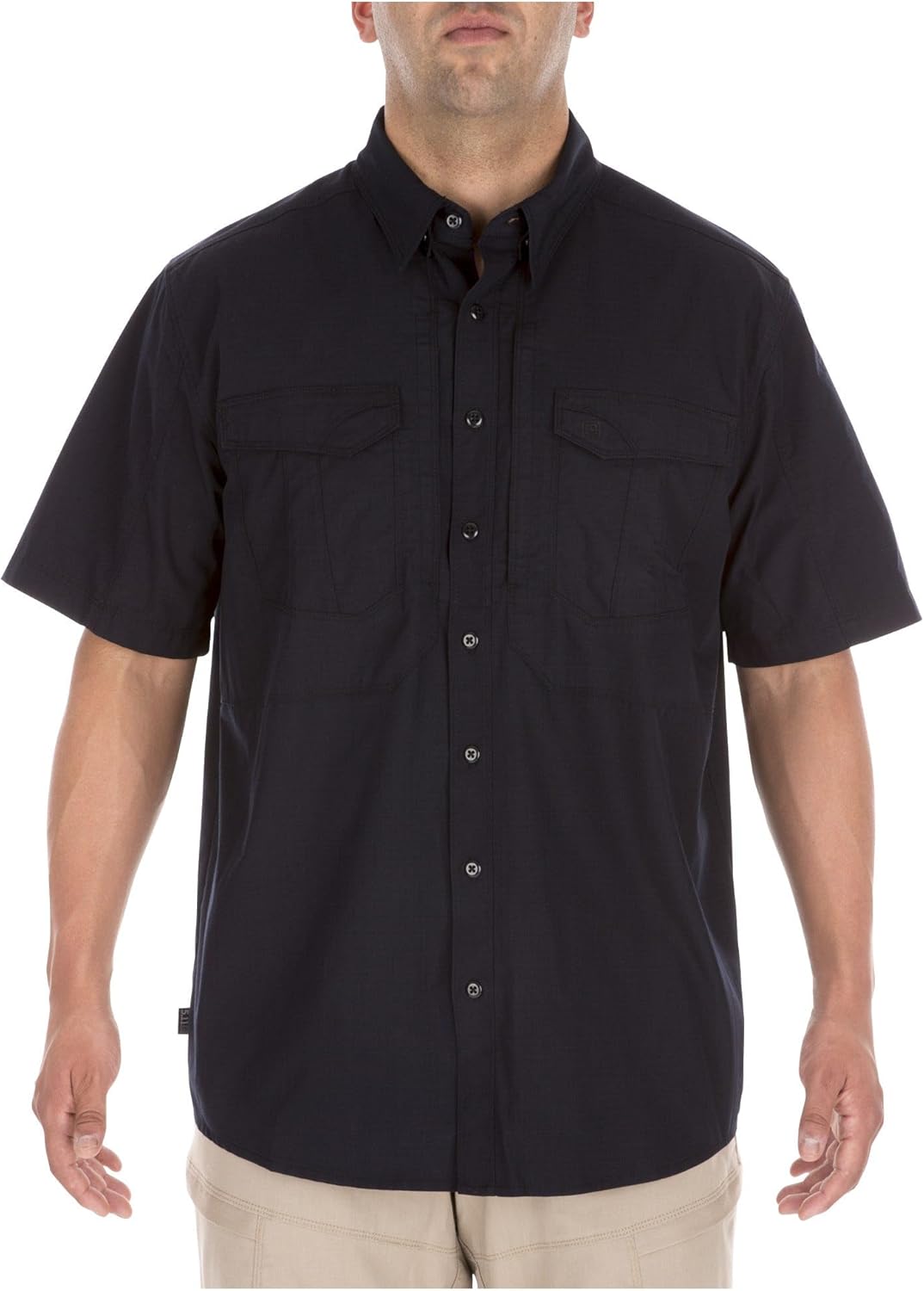 5.11 Tactical Mens Stryke Button Down Short Sleeve Shirt with Pockets