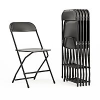 Flash Furniture Hercules Series Commercial-Grade Plastic Folding Chair - 650LB Weight Capacity
