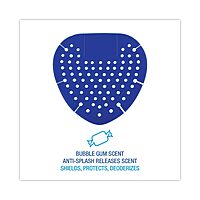 Boardwalk DSP012I072M812143000 Bubble Gum Fragrance Urinal Screen - Blue (1 Dozen)