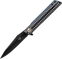 ASP Police Duty Knife (PDK) Slim Folder, AUS-8 Drop Point Folding Knife