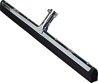 SPARTA Flo-Pac Double Foam Floor Rubber Squeegee Window Squeegee with Heavy Duty Steel Frame for Floor, Bathroom, Kitchen, Concrete, Tile, Garage, Commercial Use, 22 Inches, Black 22 inch 1