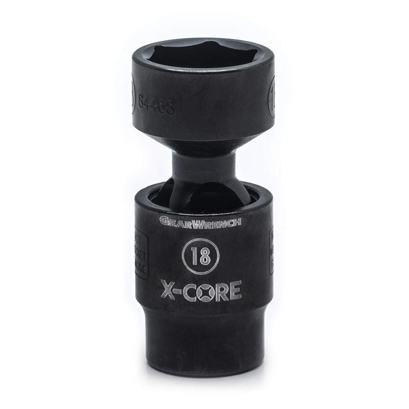GEARWRENCH 3/8" Drive X-Core™ 6 Pt. Pinless Universal Impact Standard Socket, 14mm - 84464