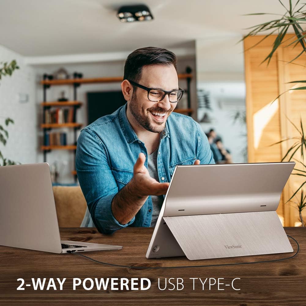 VIEWSONIC IPS Monitor with USB-C Power Delivery