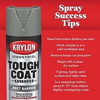 Krylon Industrial Rust Tough Acrylic Enamel — Gloss White, 15 oz. Aerosol