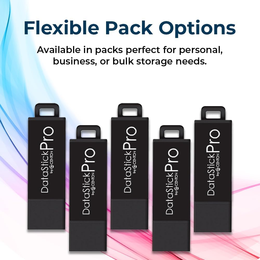 CENTON DataStick Pro USB 3.2 Gen1 Flash Drive, Aluminum Case
