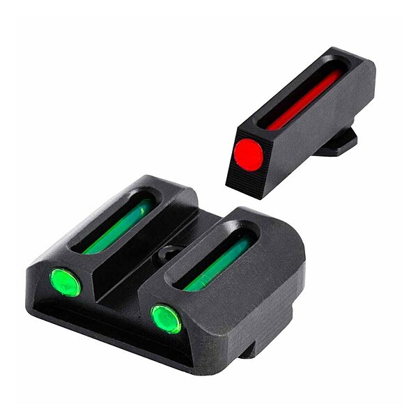 TRUGLO Fiber-Optic Handgun Night Sight Set