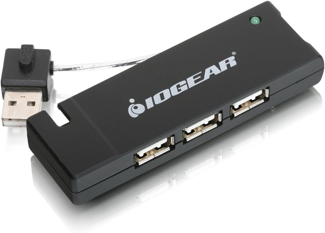 IOGEAR 4 Port USB 2.0 Hub Multi-Language Version GUH285W6