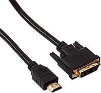 UNC Group - Adapter cable - DVI-D male to HDMI male - 3 ft - black - 4K support
