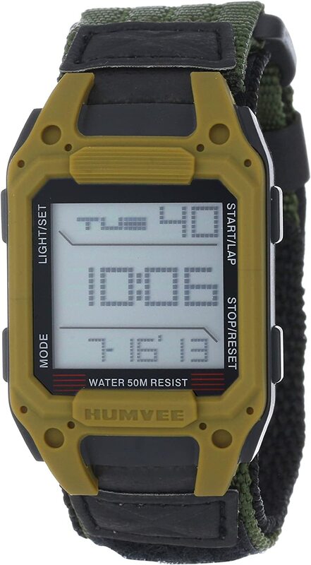 Humvee Recon Digital Military Watch with Nylon Strap