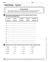 Scholastic Extra Practice For Struggling Readers: Word Study
