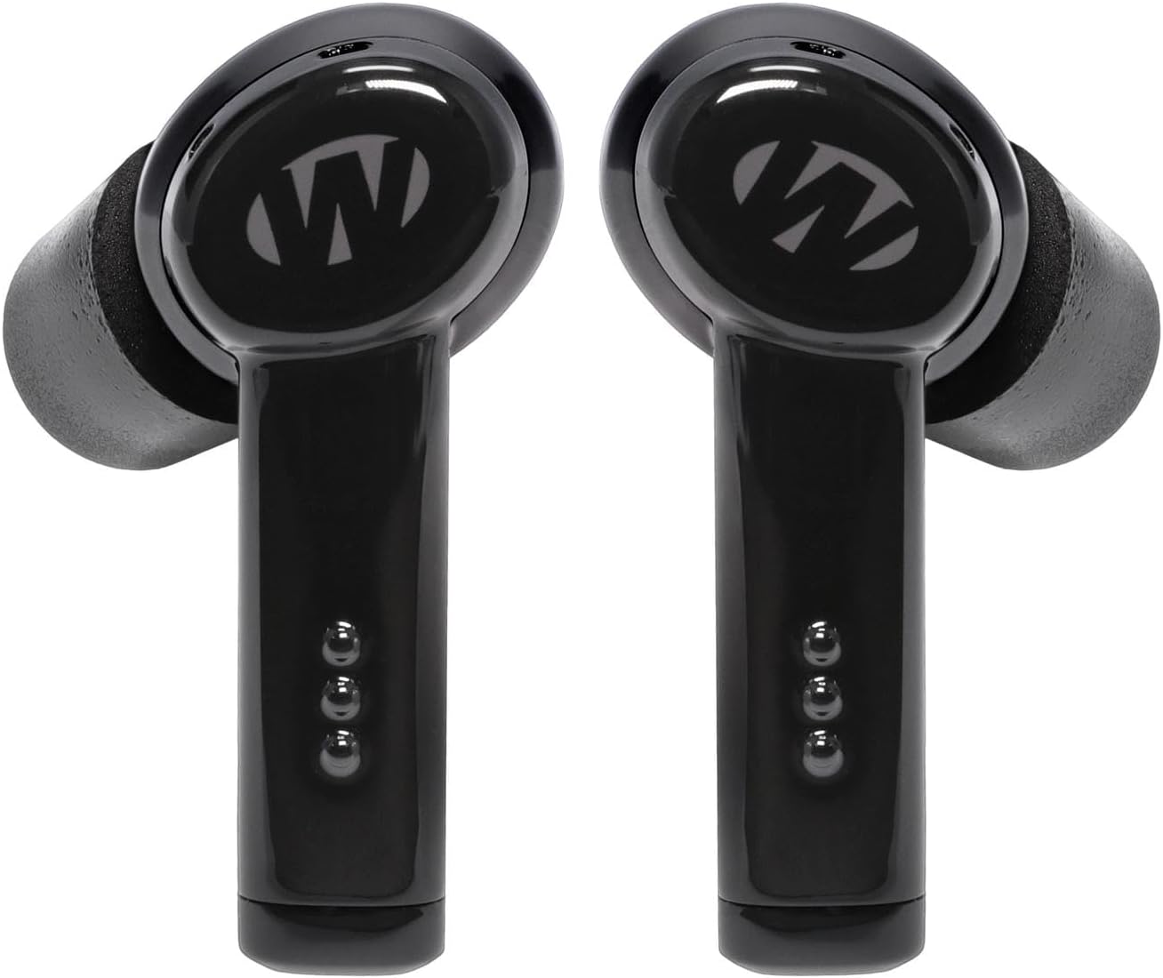 Walker's Disrupter Bluetooth Earbuds - Active Lifestyle Ear Protection Hearing Enhancement Noise-Cancelling Rechargeable