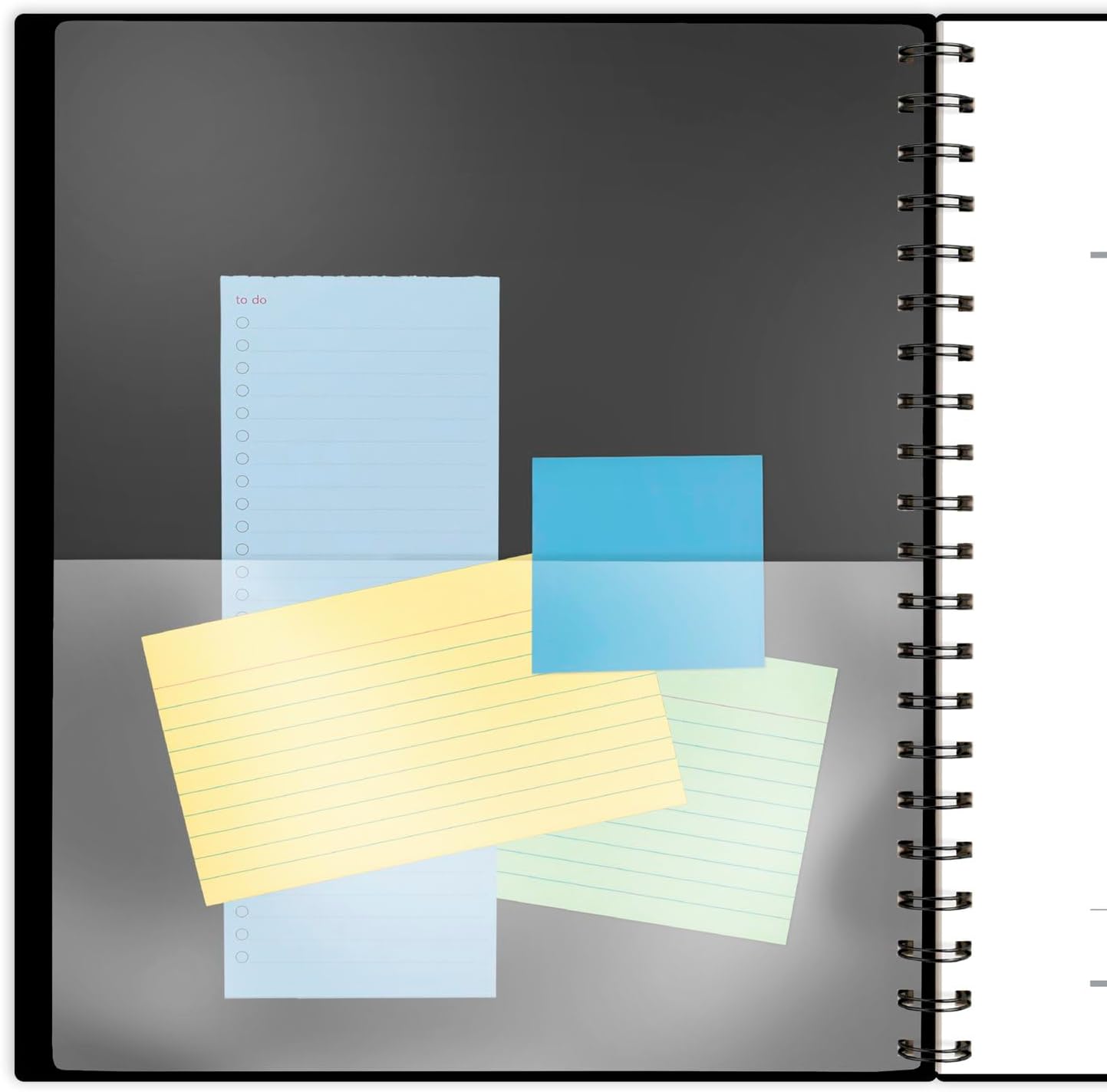 AT-A-GLANCE Planning Notebook, 8-1/2" x 11", Large, Undated with Reference Calendars, Plan. Write. Remember