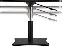 Victor Dc230 Adjustable Laptop Stand, 21 x 13 x 12 to 15.75, Black, Supports 20 Lbs
