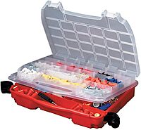 Plano Molding 5231 Double Cover Stow N Go Organizer, Porsche Red