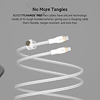 Belkin BoostCharge Pro Flex Braided USB-C to Lightning Cable