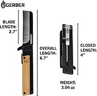 GERBER GEAR Quadrant Clip Folding Knife