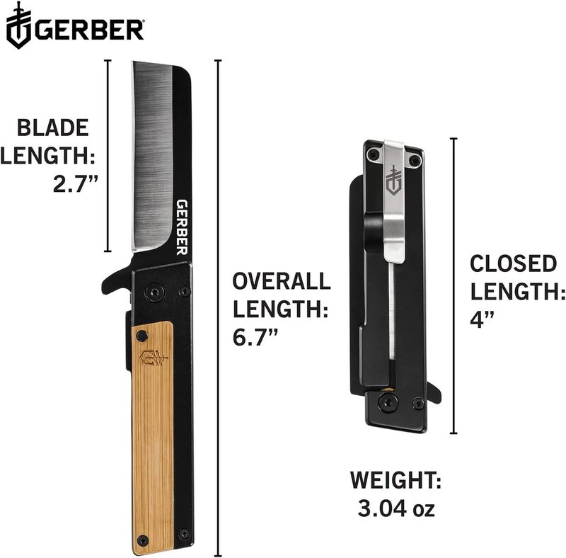 GERBER GEAR Quadrant Clip Folding Knife