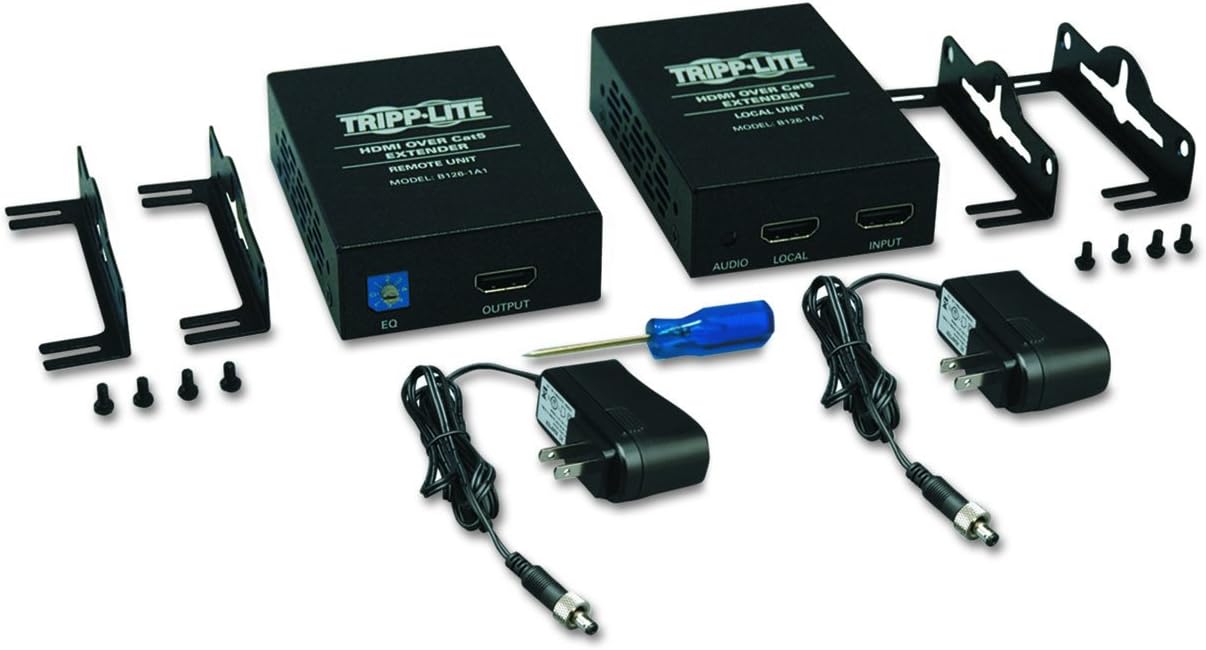 TRIPP LITE HDMI Over Cat5/Cat6 Extender Kit with Transmitter and Receiver