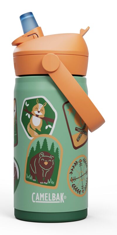 CAMELBAK Thrive Flip Straw Kids Stainless Steel Water Bottle