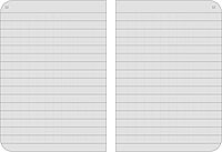 RITE IN THE RAIN Weatherproof Mini-Stapled Notebook, Field-Flex Cover, Universal Pattern