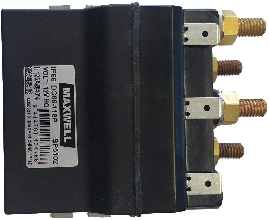 Maxwell Solenoid Reversing Switch, 12 Volts