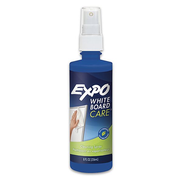 EXPO Dry Erase Whiteboard Cleaning Spray 8 oz. Standard Less than 10 ounces
