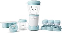 NutriBullet NBY-50100 Baby Complete Food-Making System, 32-Oz, White, Blue, Clear 32-oz.