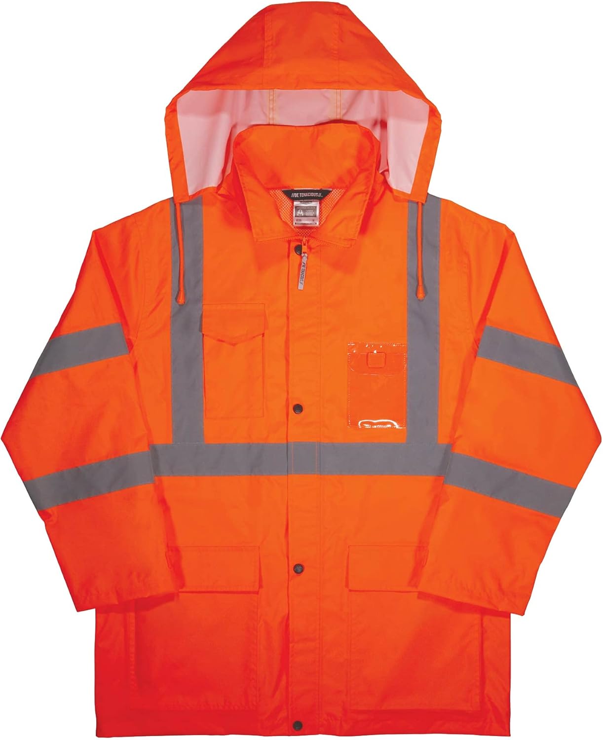 Ergodyne GloWear 8366 Lightweight Type R Class 3 High-Visibility Rain Jacket