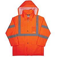 Ergodyne GloWear 8366 Lightweight Type R Class 3 High-Visibility Rain Jacket