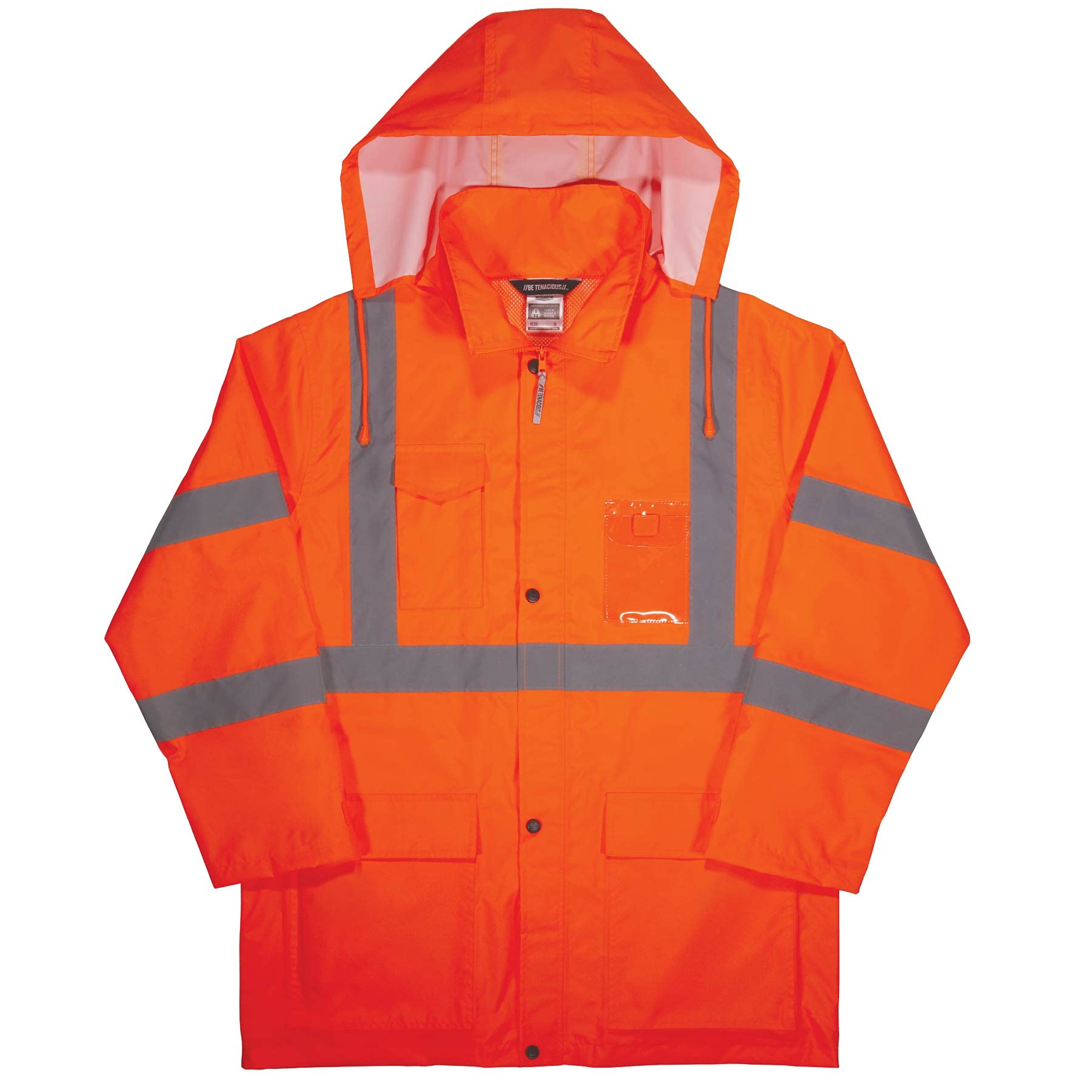 Ergodyne GloWear 8366 Lightweight Type R Class 3 High-Visibility Rain Jacket
