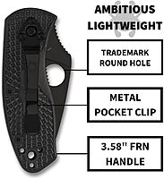 Spyderco Ambitious Lightweight Pocket Knife