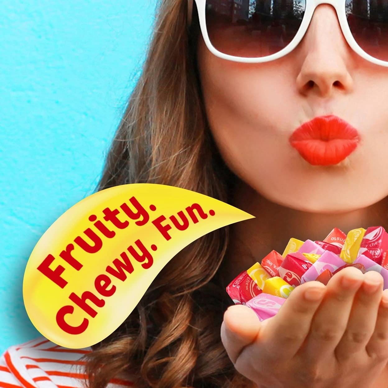 Starburst Mars Candy Original Fruit Chew, Party Size Jar candy, 54 Ounce (22592)