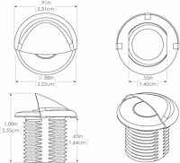 Lumitec Aruba - Courtesy Light - Polished SS Finish - White Non-Dimming